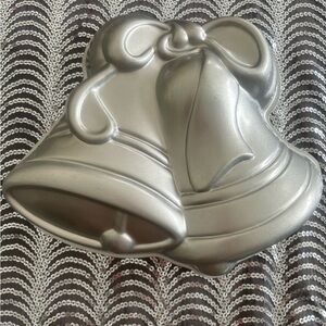 New Silver Bell Shaped Cake Pan 🎂